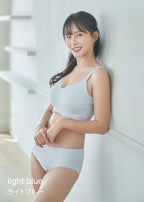 冷感 シームレスブラ グラマーサイズ (ストラップ)